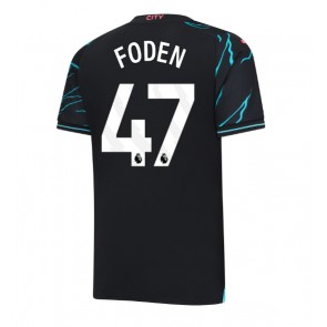 Manchester City Phil Foden #47 Koszulka Trzecich 2023-24 Krótki Rękaw